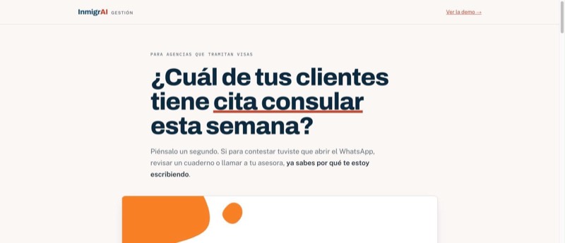 Portada de gestion.inmigrai.com